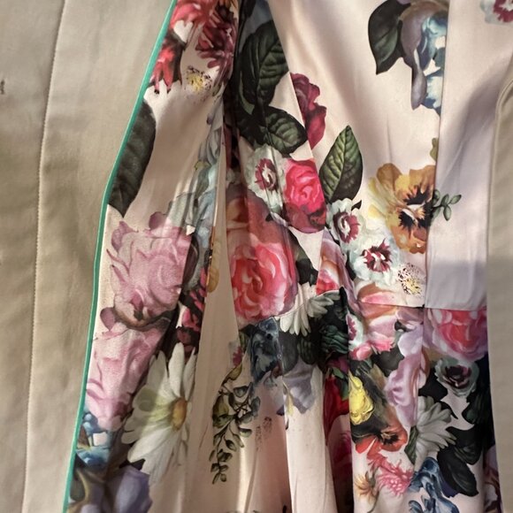 Ted Baker blush belted trench coat - size 0 - Picture 3 of 5